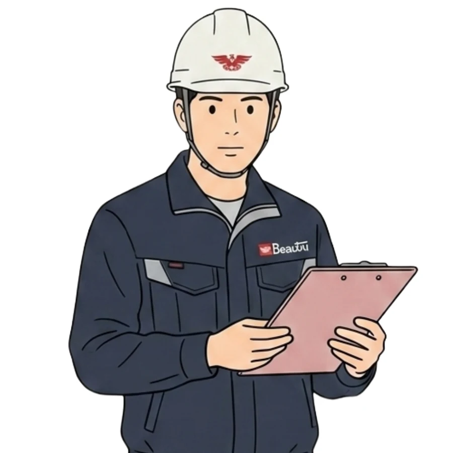 メンテナンスの社員