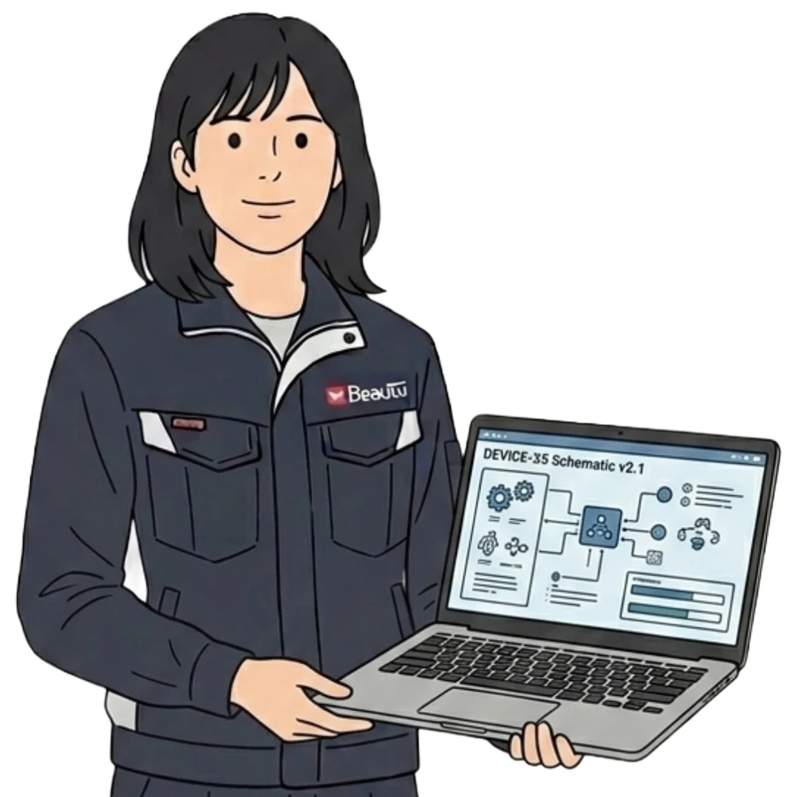 商品開発の社員